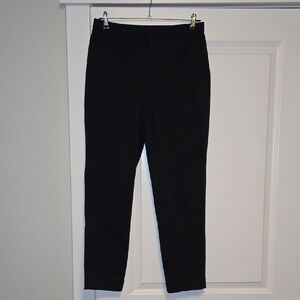 Gap High Rise Slim Crop Black Pants